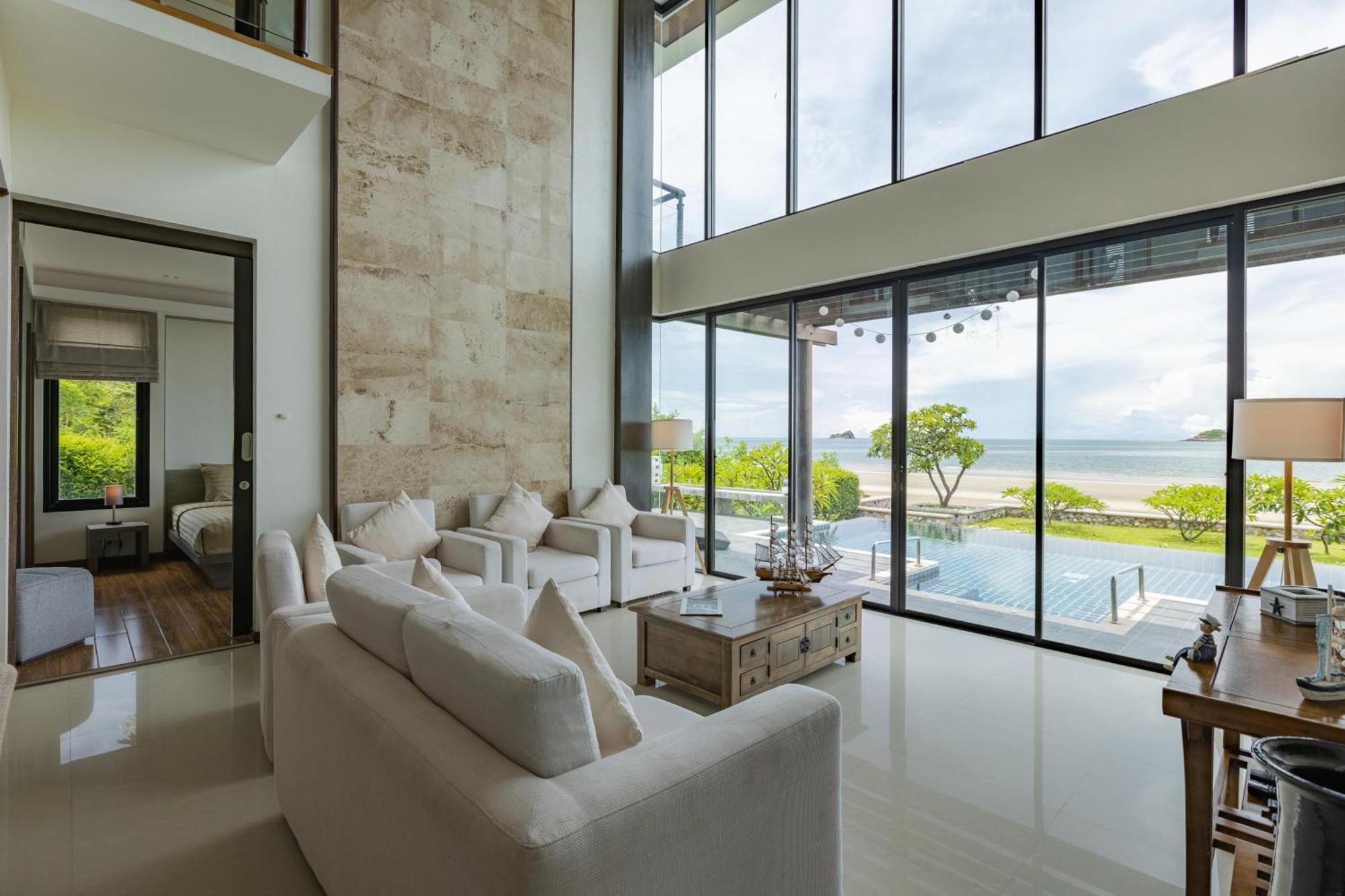 Beachfront Modern 4 Bedroom Pool - Rv Villaer Hua Hin
